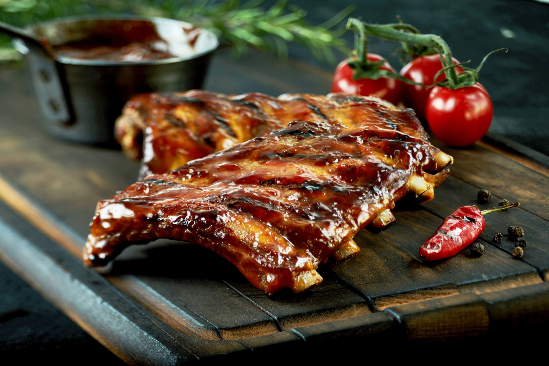 1lb Pork BBQ Spare Ribs - Cloughbane Farm