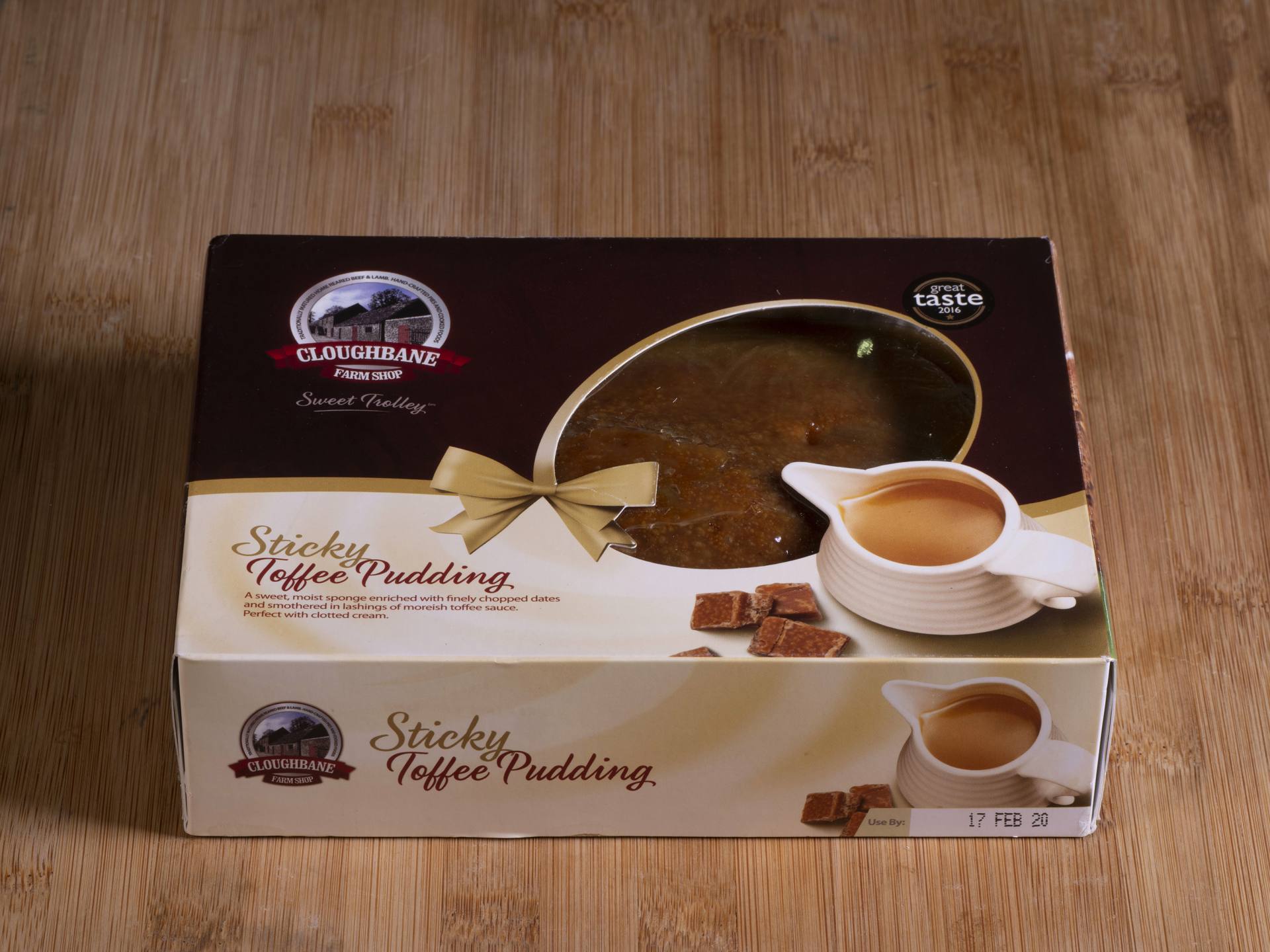 Sticky Toffee Pudding (350g) Cloughbane Farm
